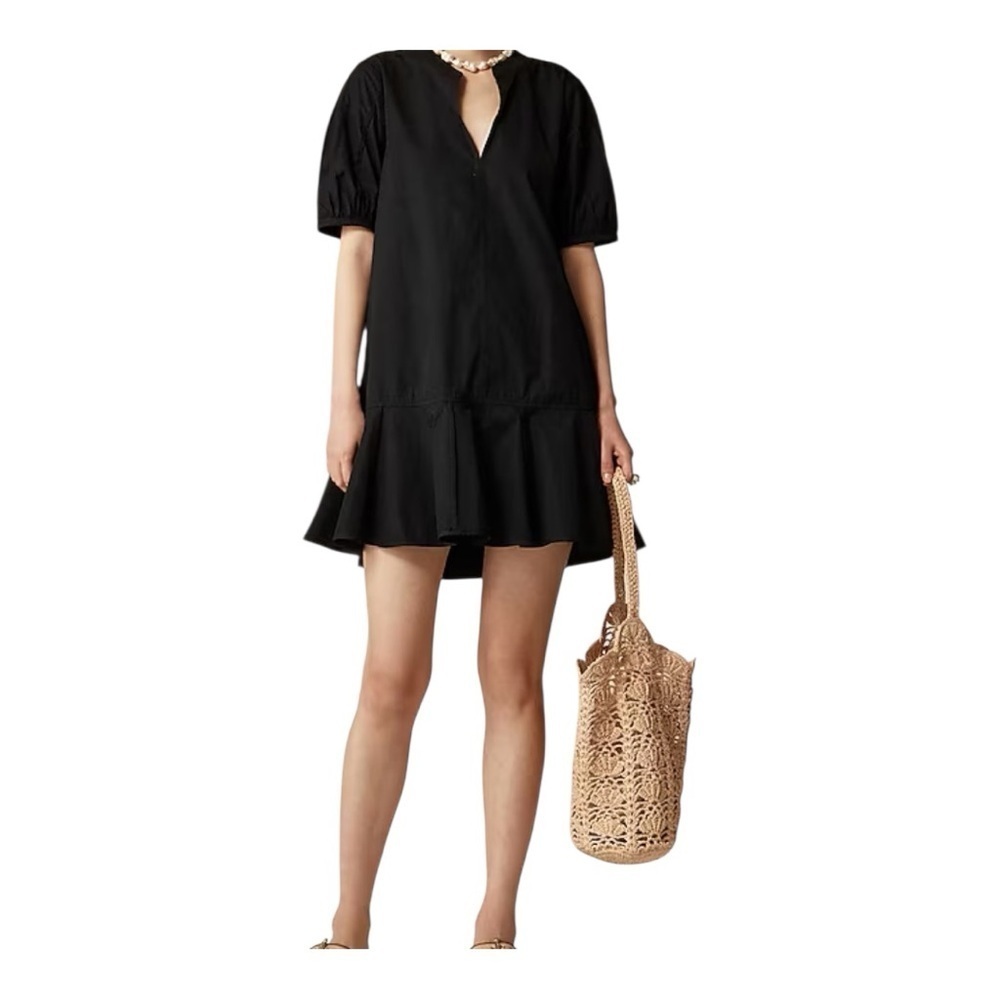 J. Crew Black Short Sleeve Top
